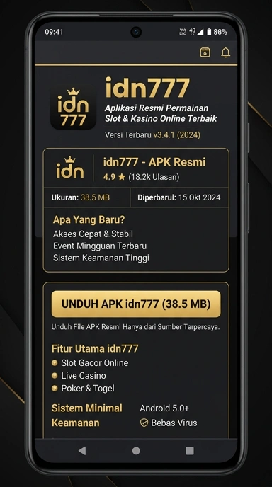 Unduh dan Instal APK idn777 untuk Android Indonesia