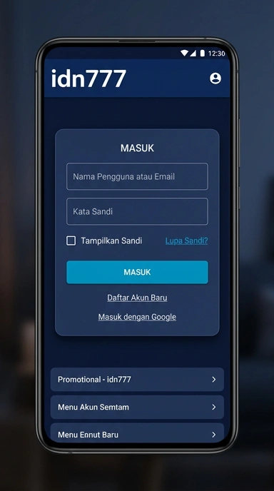 Panduan Masuk Akun idn777 untuk Pengguna Android